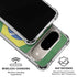 Brazil Flag Distressed Google Pixel 10 Clear Case